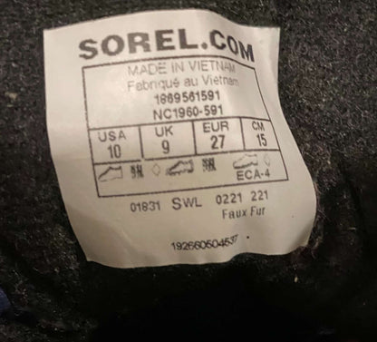 Sorel Snow Commander (MSRP $80), Shoes 10 (Toddler:2-4yr)
