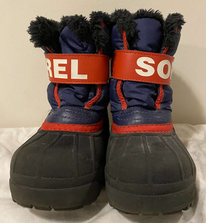 Sorel Snow Commander (MSRP $80), Shoes 10 (Toddler:2-4yr)
