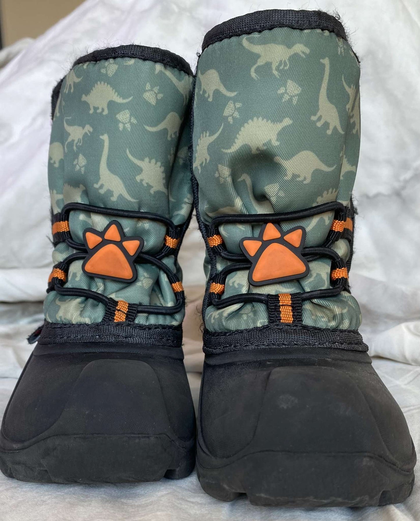 George Toddler Dino Winter Boots Sz 6, Shoes 6 (Walkers:12-24 mth)