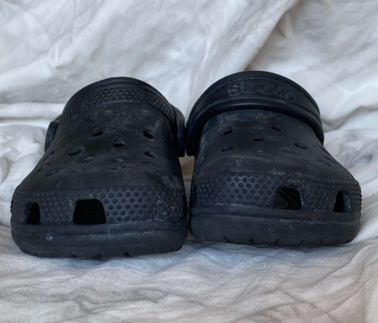 Black Crocs Sz 10, Shoes 10 (Toddler:2-4yr)