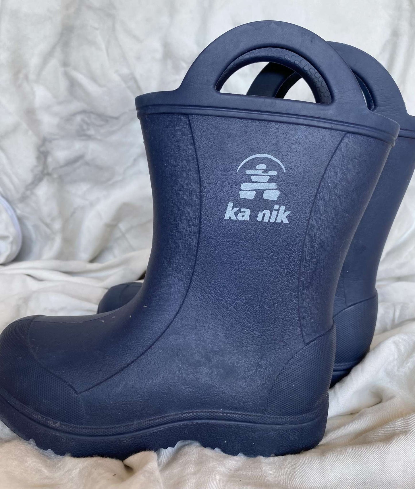 Blue Kamik Kids Rain Boots Sz 9, Shoes 9 (Toddler:2-4yr)