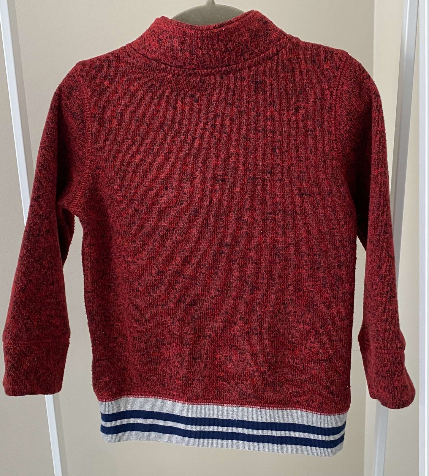 Red Gap 1/4 zip sweater, Kids 2T