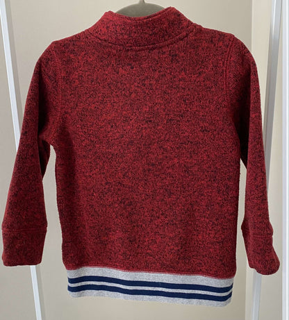 Red Gap 1/4 zip sweater, Kids 2T