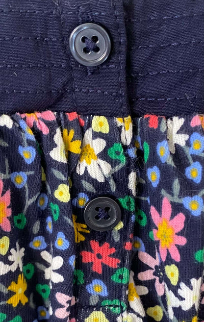 Gao square nexk floral L/S top Sz 3, Kids 3T