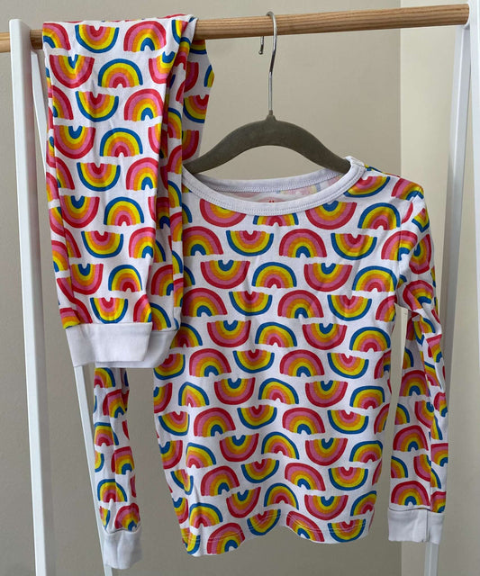 Joe Fresh Rainbow Pajamas 4T, Kids 4/4T