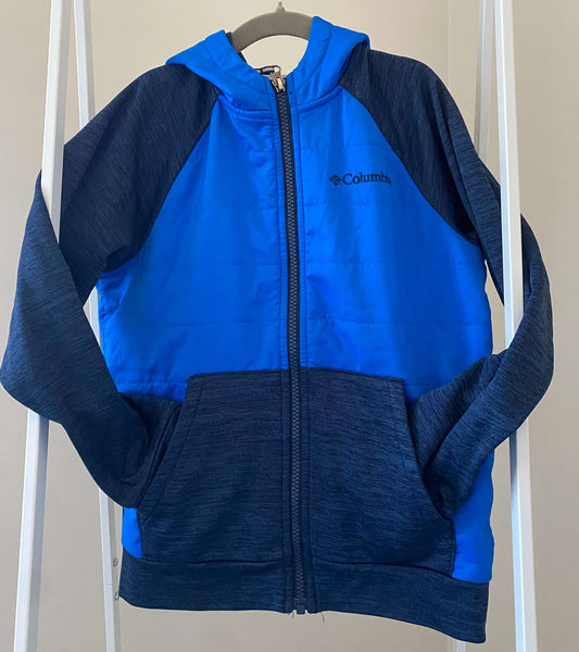 Columbia Out-Shield Dry Boys Full Zip Fleece Sz S/8 (MSRP $60), Kids 8