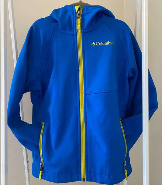 Columbia Ascender Hooded SoftShell Jacket - READ DESCRIPTION  (MSRP $80), Kids 7