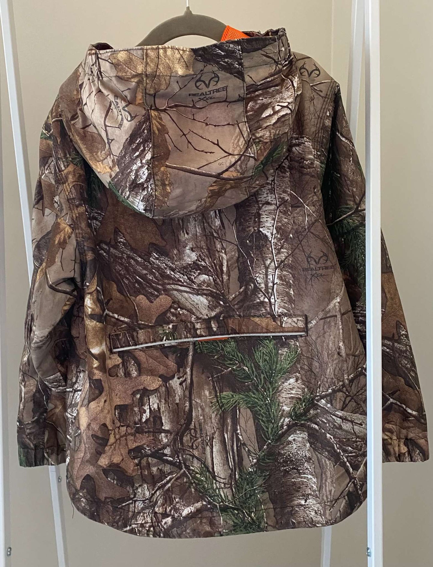 Carhartt Toddler Boys' Packable Work Camo Hooded Rain Jacket Sz XS/6, Kids 6/6X