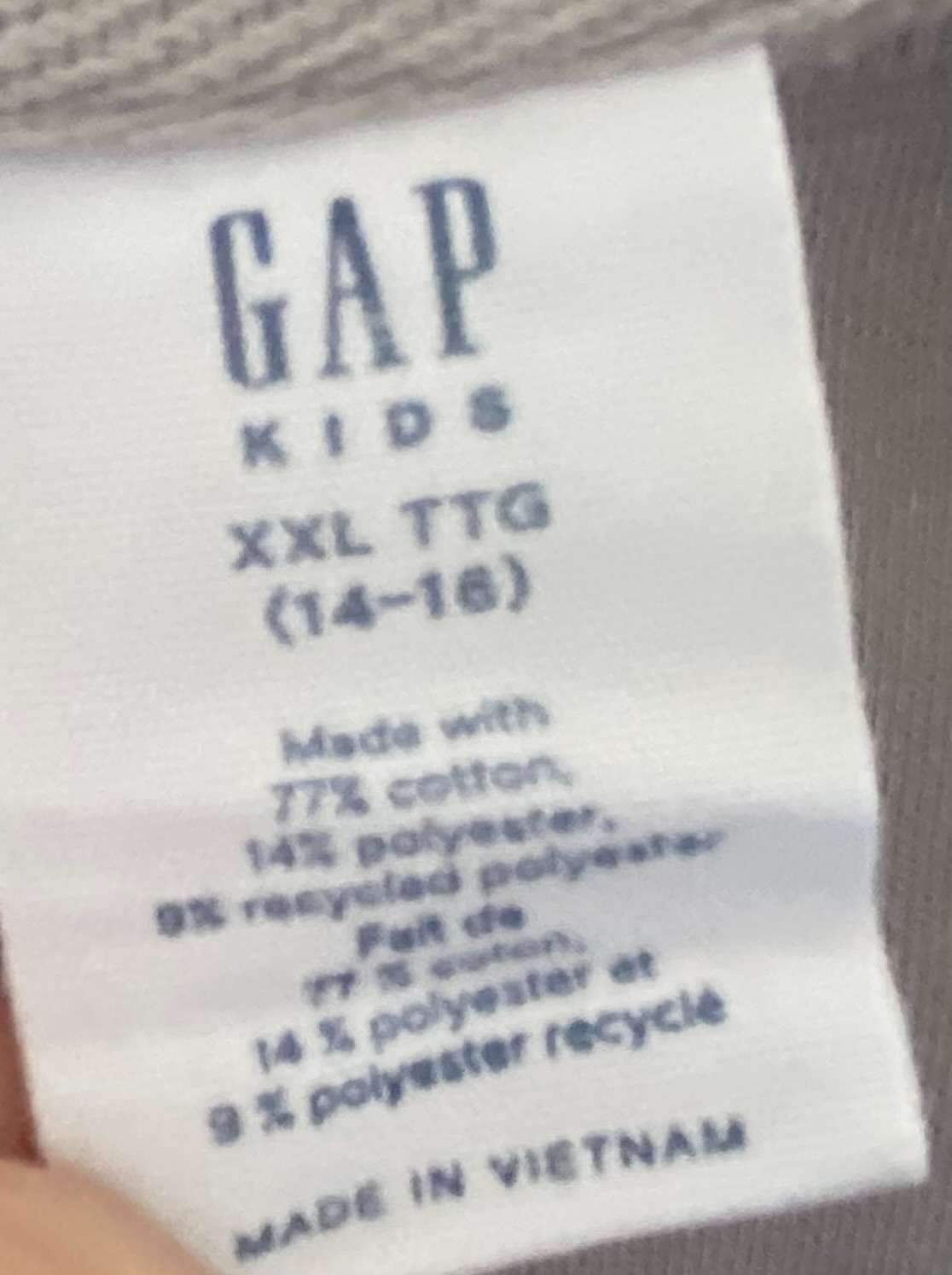 Gap Kids Glitter Star Crewneck Sweatshirt Sz XXL/Sz 14-16, Kids 14