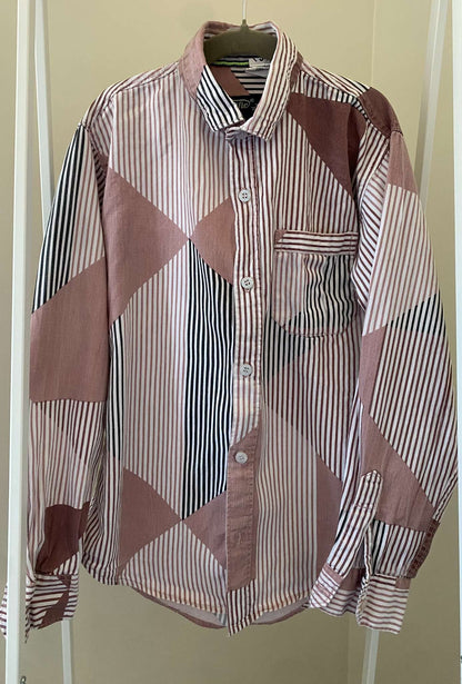 Boys Button Down Shirt Sz 10-11, Kids 10