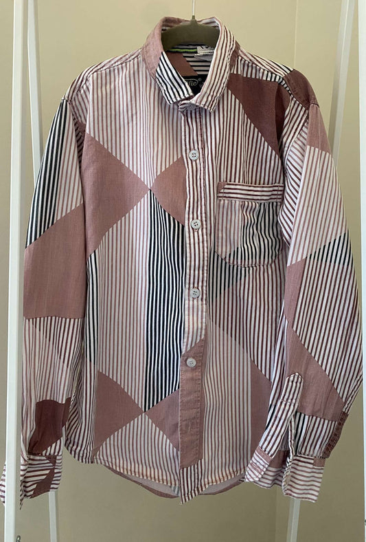 Boys Button Down Shirt Sz 10-11, Kids 10