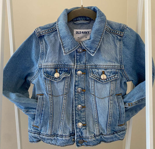Old Navy Snap Closure Jean Jacket Sz 5T, Kids 5/5T