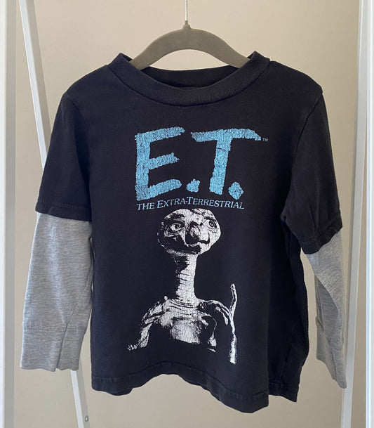 Old Navy E.T. double-layer long-sleeve t-shirt Sz 3T, Kids 3T