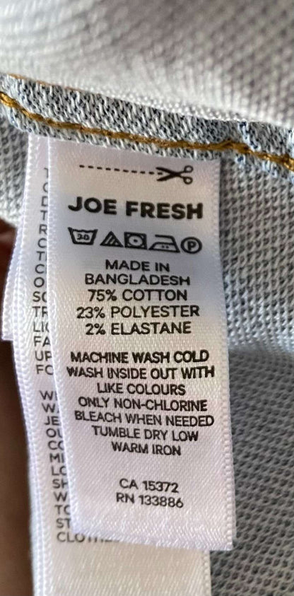 Joe Fresh Kid Girls' Denim Pinafore Sz S/6, Kids 6/6X