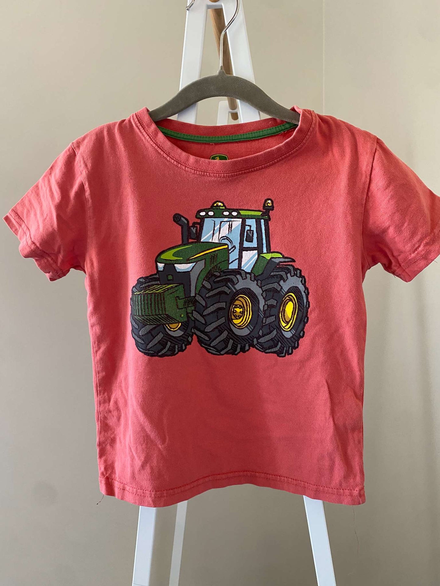 John Deere Toddler Bold Tractor T-Shirt Sz 4T