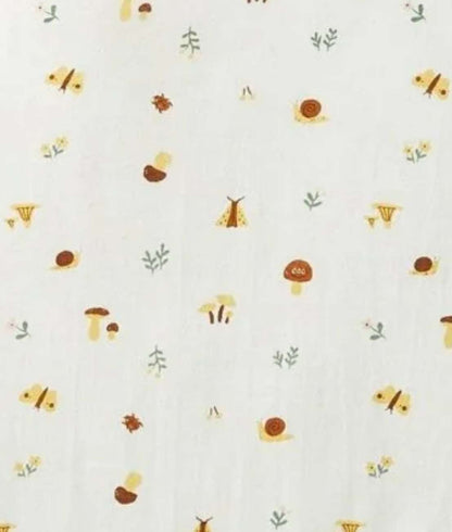 Rise Little Earthling 6-12M sleep sack in woodland print, 6-12 Months (Medium)