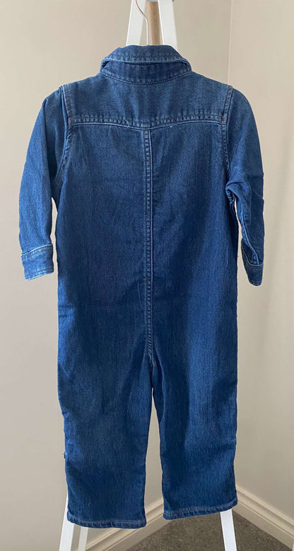 Baby Gap Denim Jumpsuit 18-24m, Kids 24 Month (18-24M)