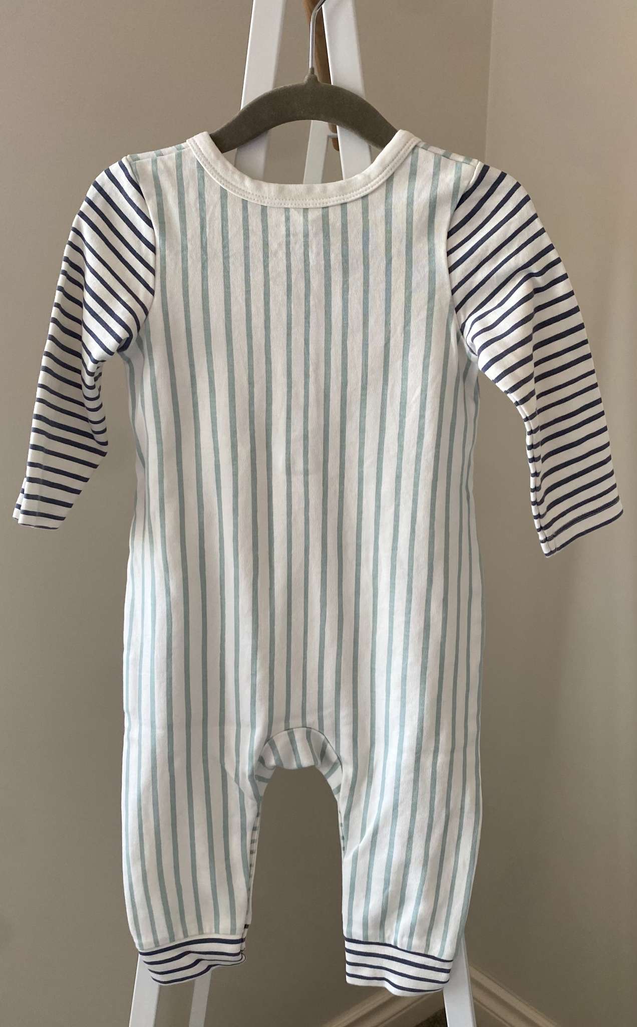 Pehr Pocket Romper in Stripes Away 12-18m (MSRP $65), Kids 18 Month (12-18M)