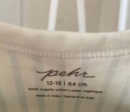 Pehr Pocket Romper in Stripes Away 12-18m (MSRP $65), Kids 18 Month (12-18M)
