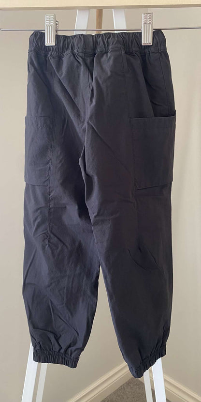 Zara black wind pants Sz 5, Kids 5/5T