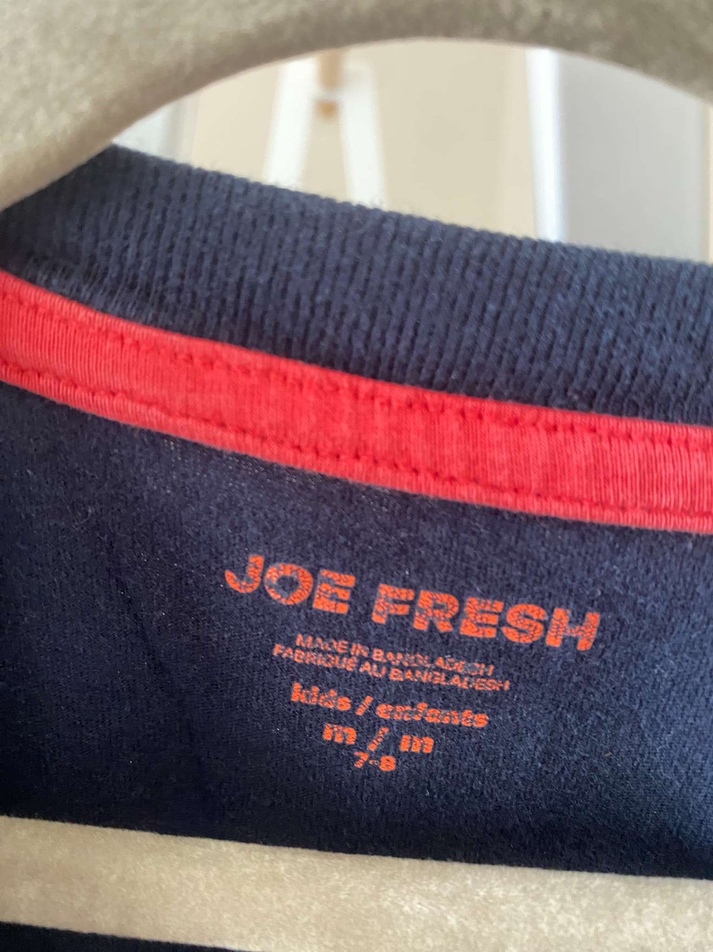 Joe Fresh Comic Strip tee Sz 7/8, Kids 7