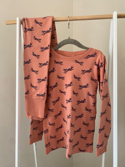 Parade Fox 2-piece kids pajamas Sz 5/6, Kids 5/5T