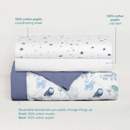 NWT Aden & Anais 3-piece bedding set (MSRP $140)
