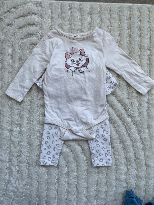 Aristocats 2 piece set, Kids 12 Month (9-12M)