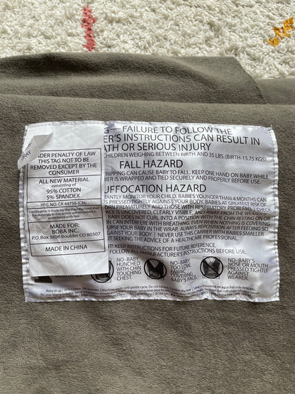Boba Baby Wrap Carrier