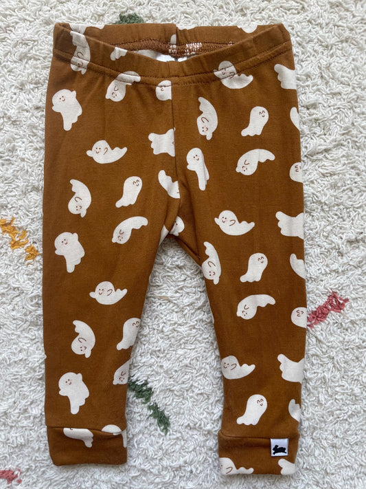 Little & Lively 0-3m bamboo halloween leggings, Kids 3 Month (0-3M)