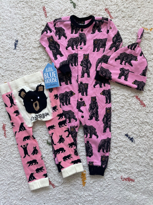Hatley bear 3 piece set, Kids 18 Month (12-18M)