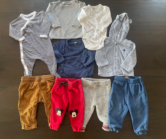 3-6m boy bundle, Kids 6 Month (3-6M)