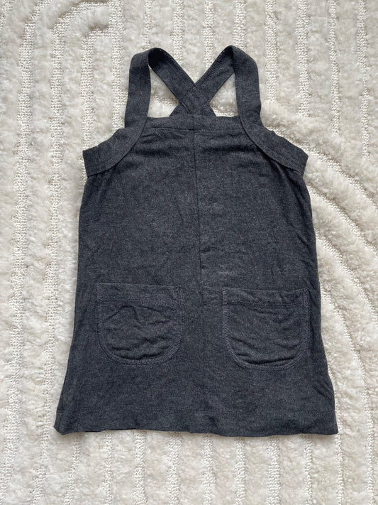 Jax + Lennon bamboo overall dress 12-18m, Kids 18 Month (12-18M)
