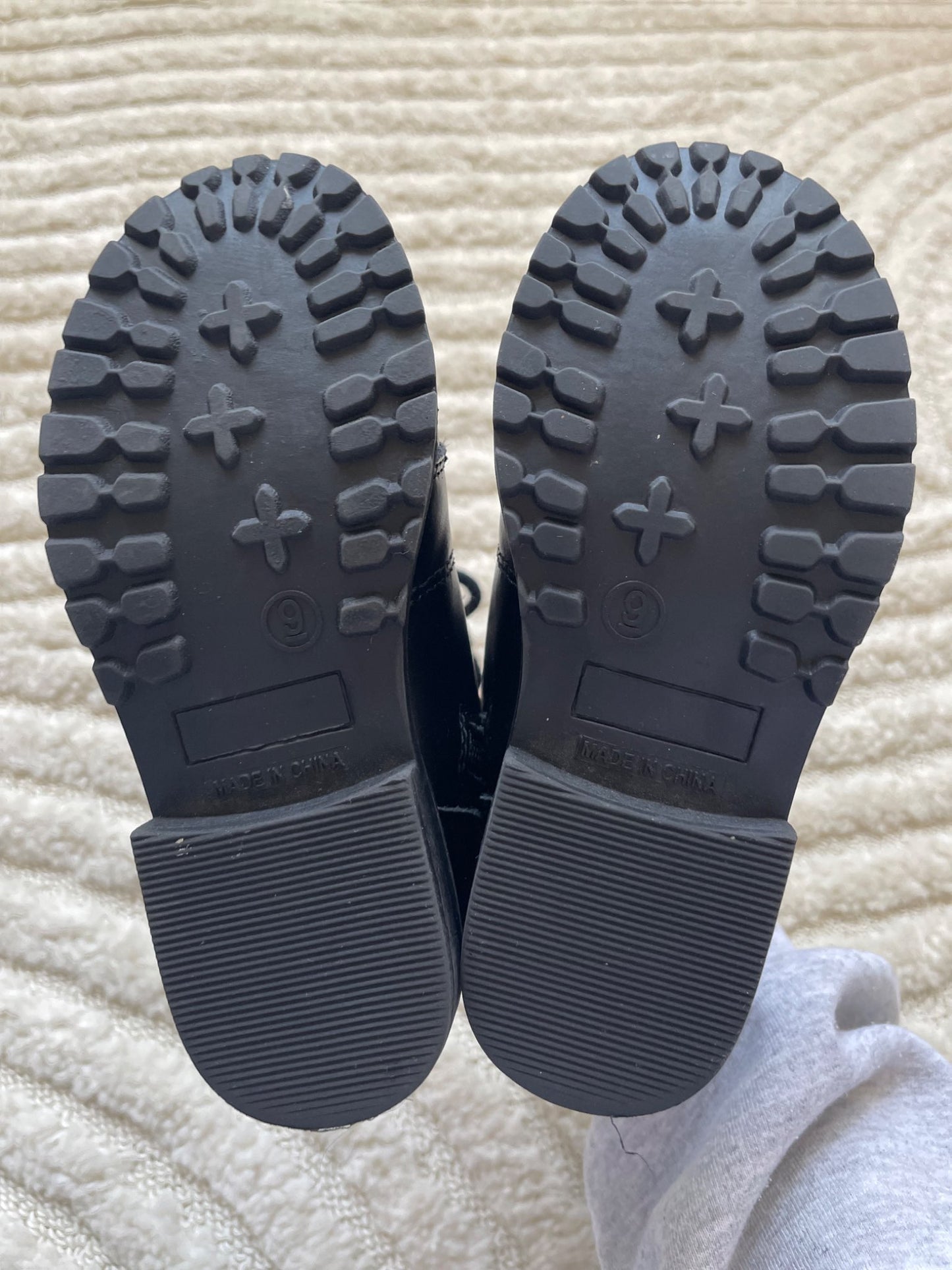 Toddler 9C black boots, Shoes 9 (Toddler:2-4yr)
