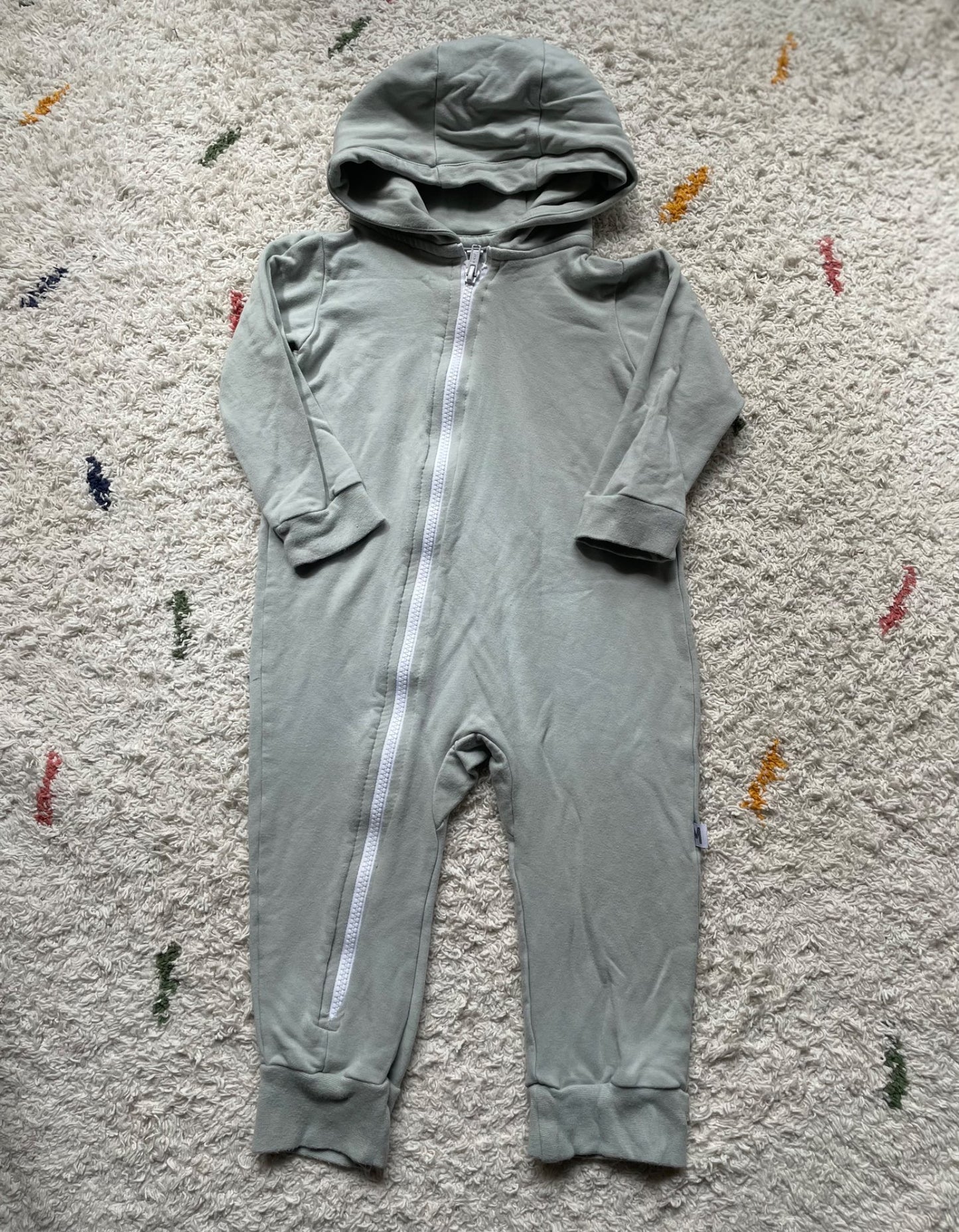 My Mila bamboo hooded romper 12-24m, Kids 24 Month (18-24M)