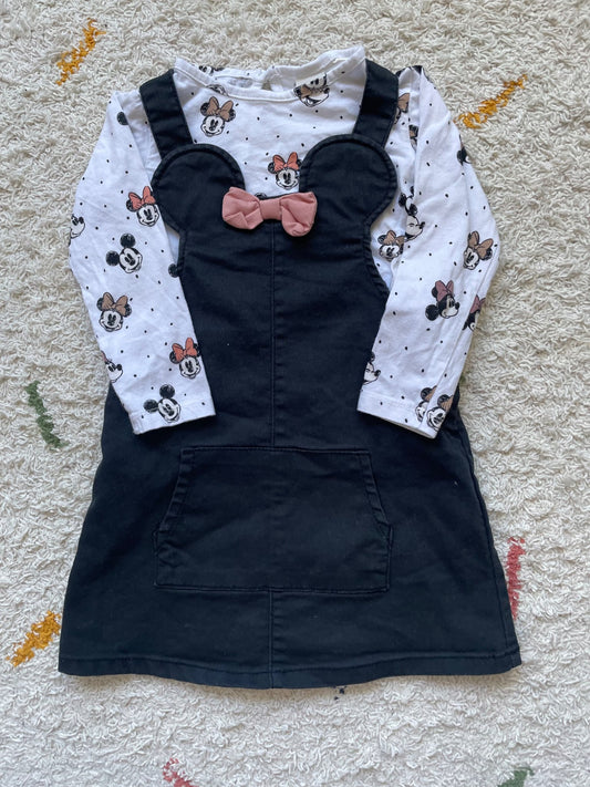 H&M 12-18m minnie 2 piece outfit, Kids 18 Month (12-18M)