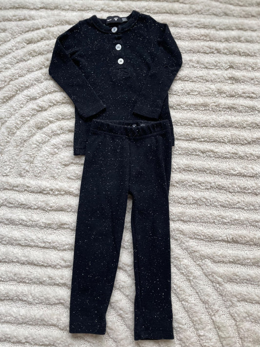 2 piece ribbed set, Kids 2T