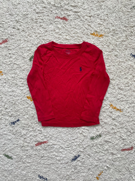 Ralph Lauren bamboo mix long sleeve shirt 2Y, Kids 2T