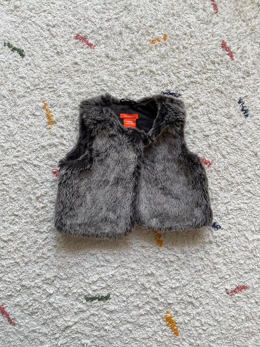 Joe Fresh faux fur vest 2Y, Kids 2T