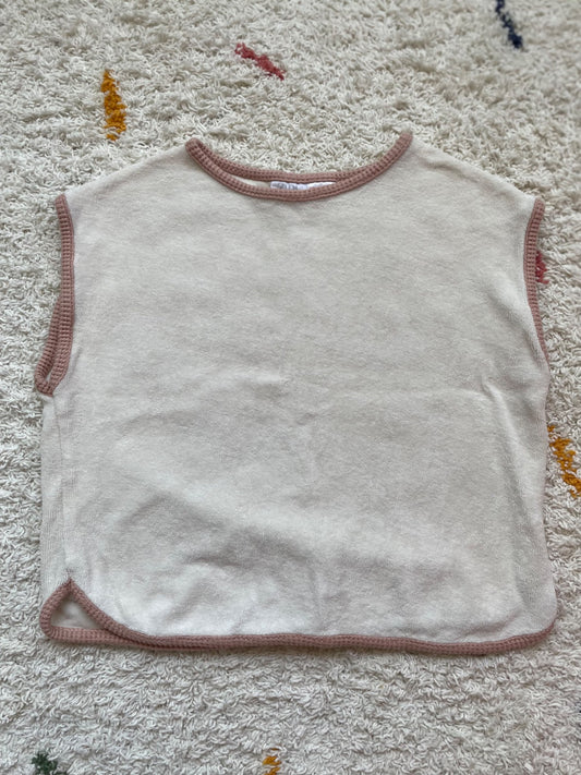 Zara terry cloth top, Kids 2T