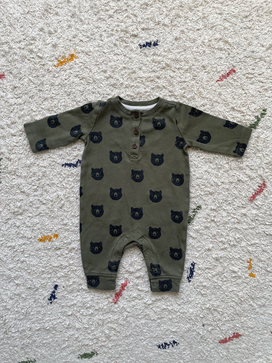 Gymboree 0-3m bear romper, Kids 3 Month (0-3M)
