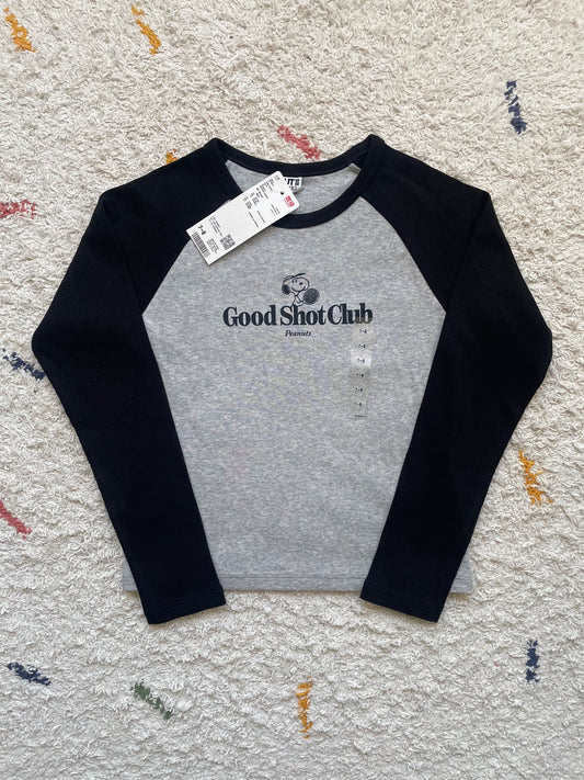 NWT 7-8Y snoopy long sleeve shirt, Kids 7