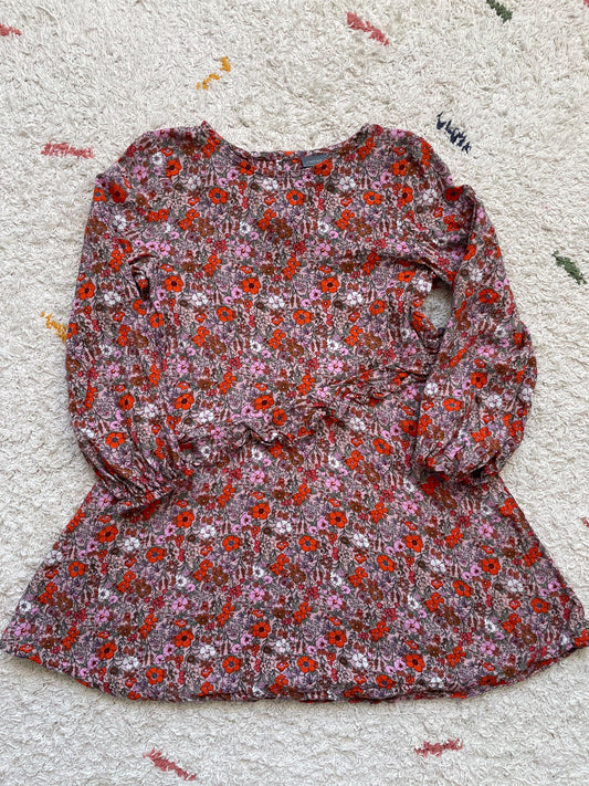 Next floral 5Y long sleeve dress, Kids 5/5T