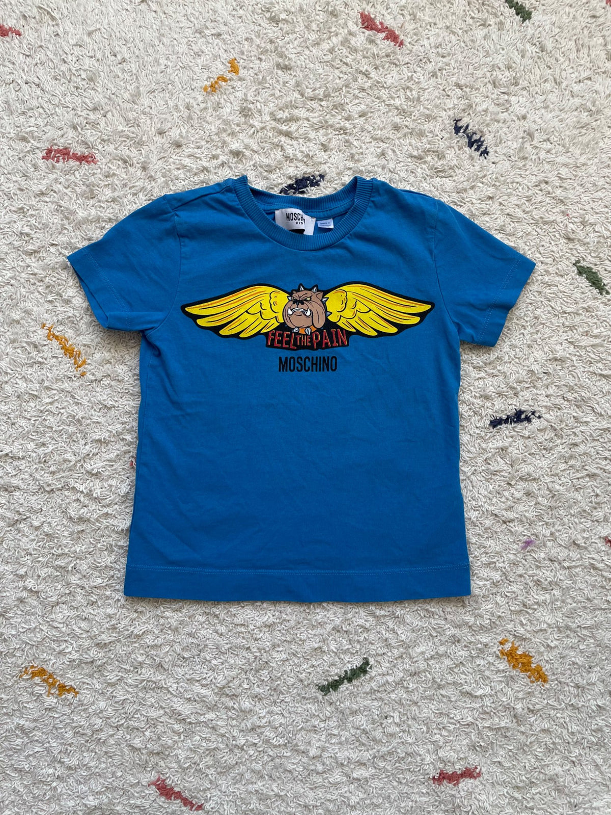 Moschino 5Y tee. Retails $90, Kids 5/5T