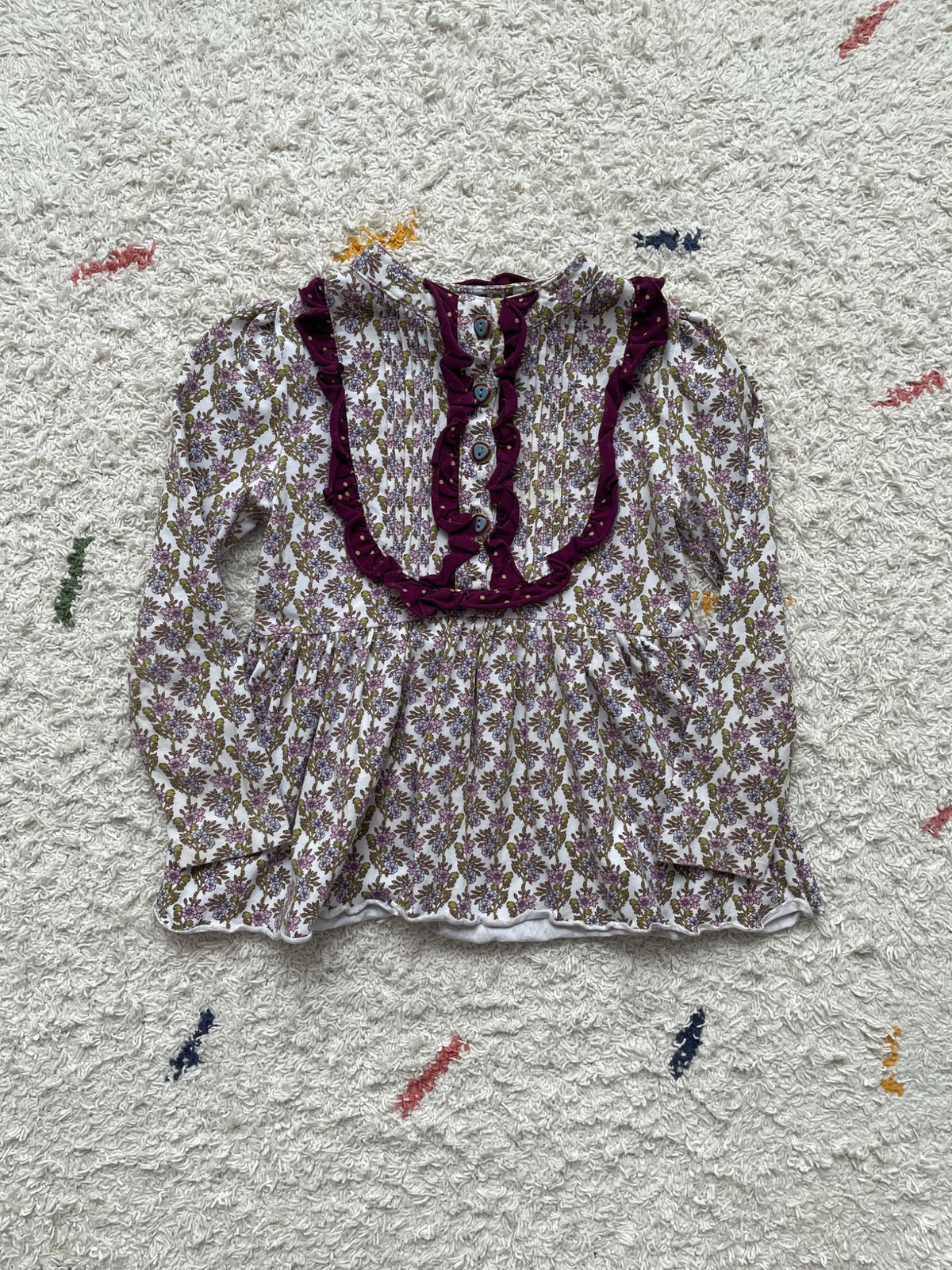Matilda Jane long sleeve floral top 4Y, Kids 4/4T