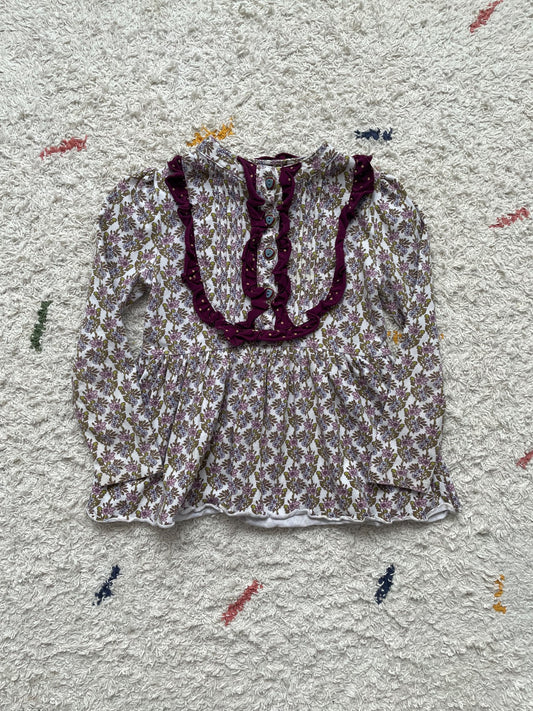 Matilda Jane long sleeve floral top 4Y, Kids 4/4T