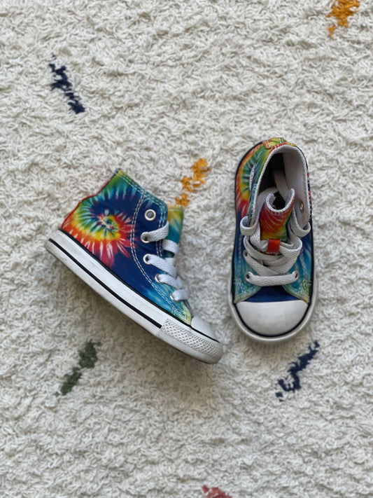 Converse tie-dye 6US , Shoes 6 (Walkers:12-24 mth)