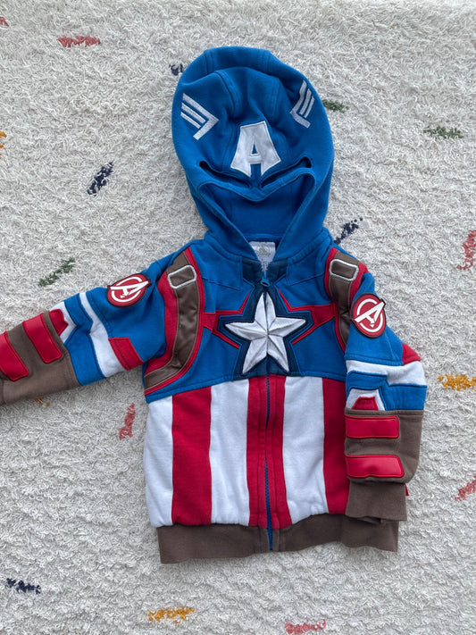 Captain America 2Y sweater, Kids 2T