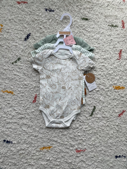 NWT Lila & Jack 3 pack bodysuits, Kids 6 Month (3-6M)