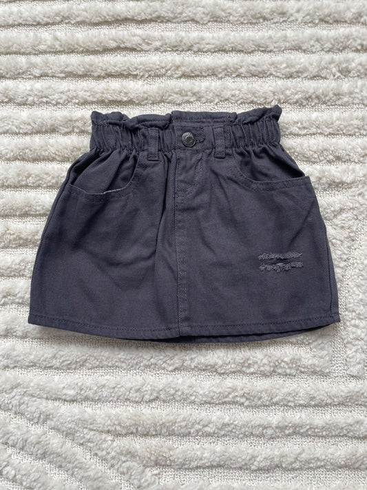 3-4Y dark grey denim skirt, Kids 3T